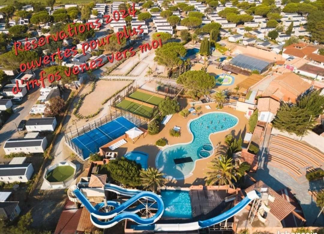 Mobilhome Soleia Neuf 2023 Mar Estang Siblu Village Canet-En-Roussillon Eksteriør bilde