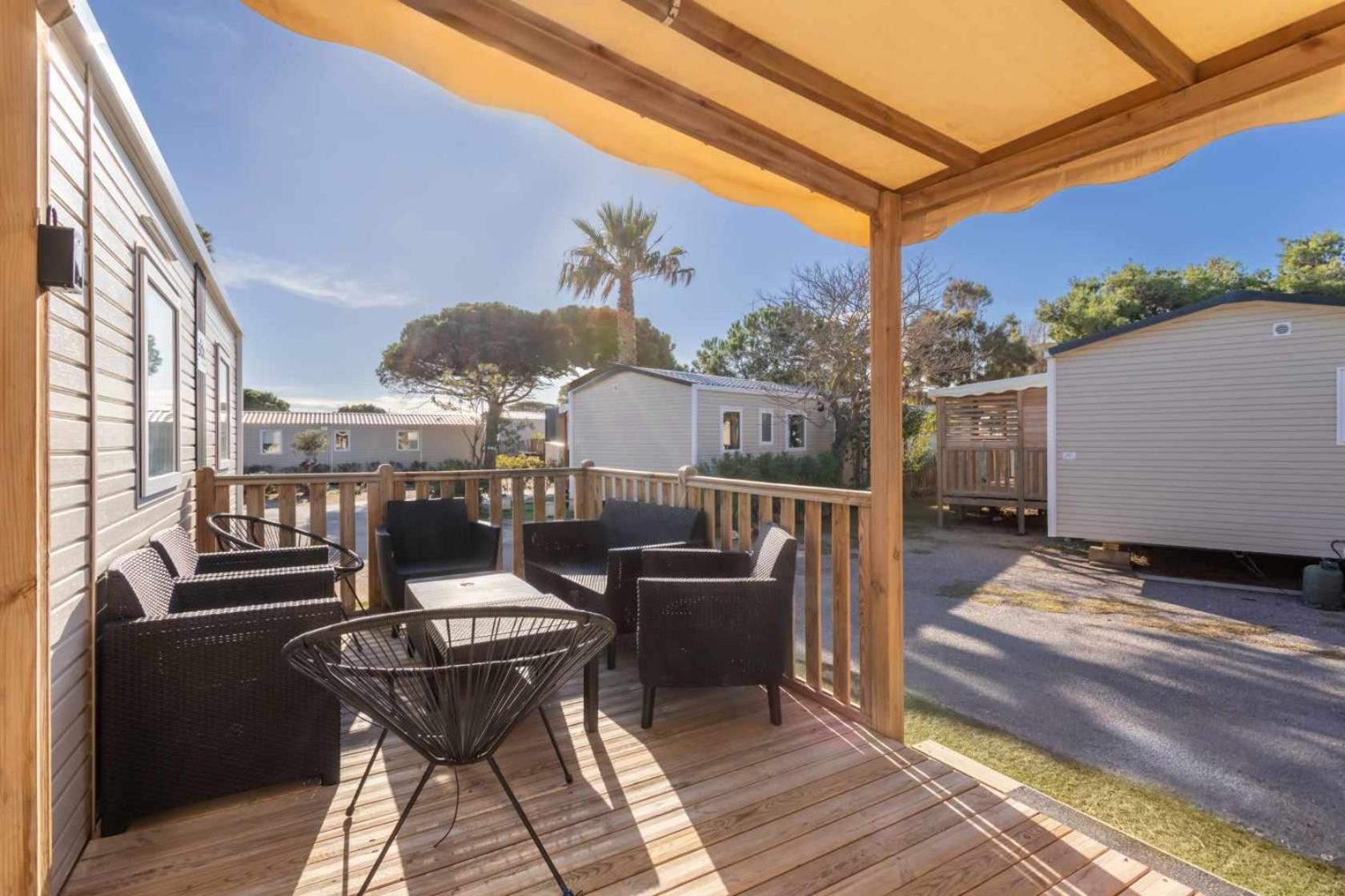 Mobilhome Soleia Neuf 2023 Mar Estang Siblu Village Canet-En-Roussillon Eksteriør bilde